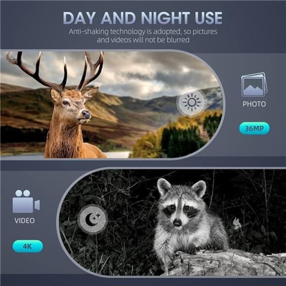 Night Vision Goggles 4K FHD Binoculars Infrared Scope , 3'' Screen with 32GB - Picture 4 of 7